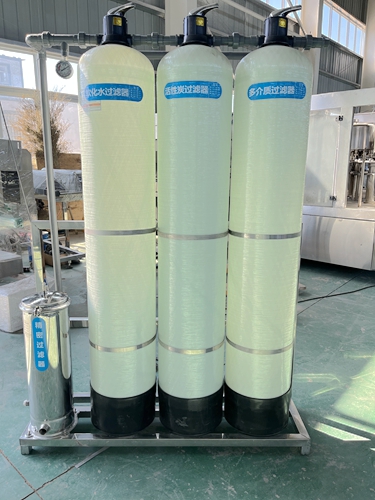 5吨预处理过滤罐＋软化——郑州水处理设备厂家
