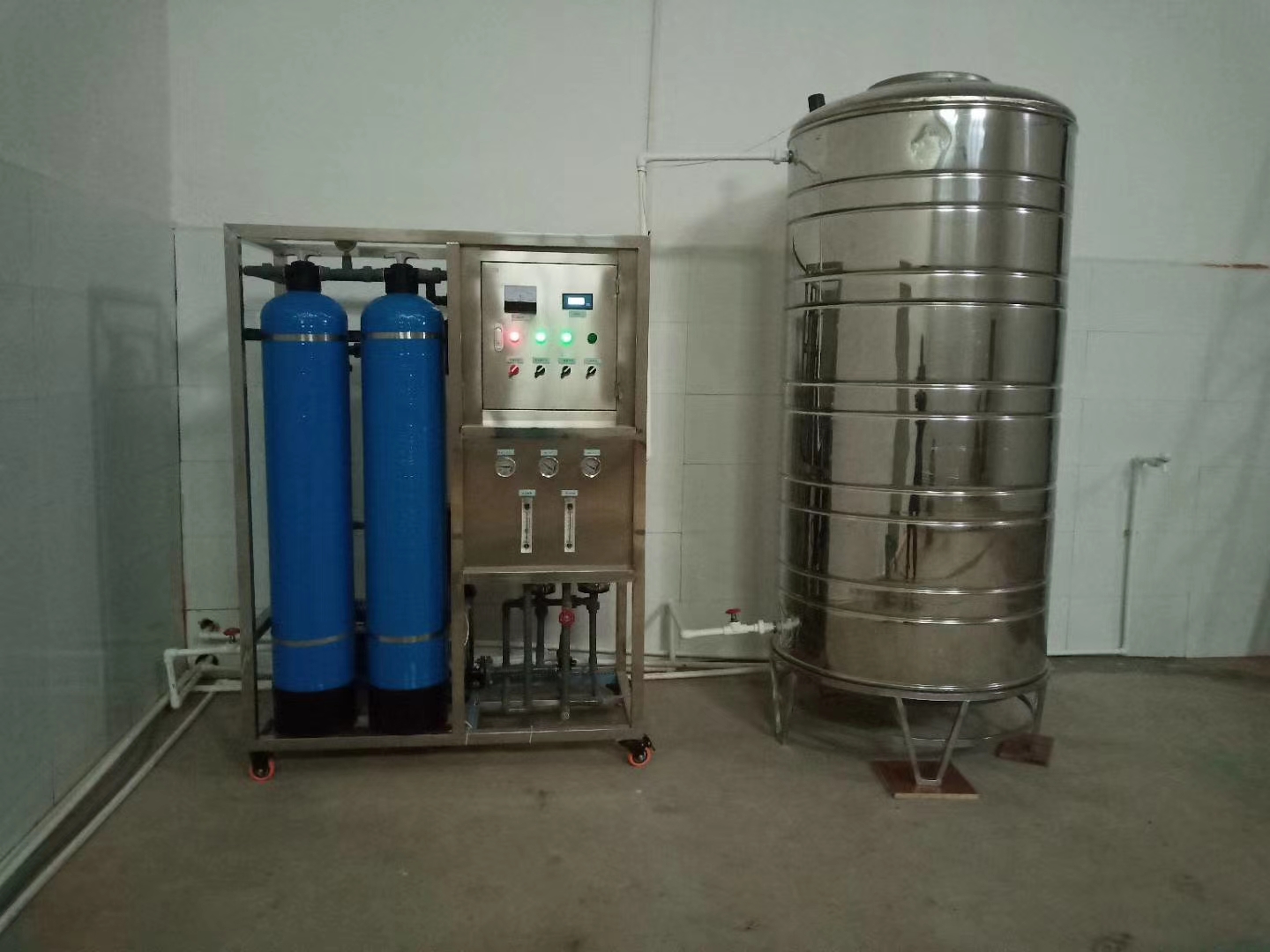 焦作0.5吨反渗透设备，石磨坊安装